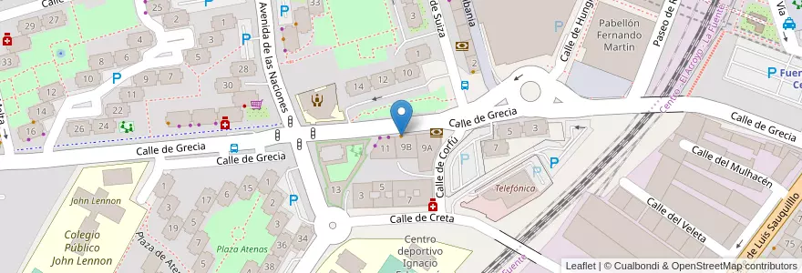 Mapa de ubicacion de Restaurante Xin Fa en Espagne, Communauté De Madrid, Communauté De Madrid, Área Metropolitana De Madrid Y Corredor Del Henares, Fuenlabrada.