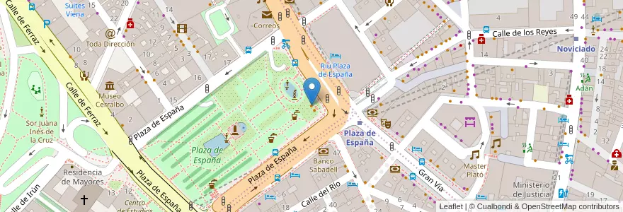 Mapa de ubicacion de Restaurante Zhou Yulong en اسپانیا, بخش خودمختار مادرید, بخش خودمختار مادرید, Área Metropolitana De Madrid Y Corredor Del Henares, مادرید.