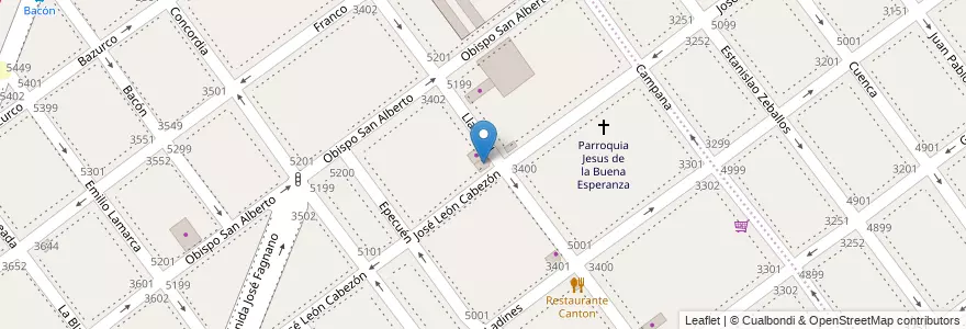 Mapa de ubicacion de Resto Che Cabezon, Villa Devoto en Аргентина, Буэнос-Айрес, Буэнос-Айрес, Comuna 11.
