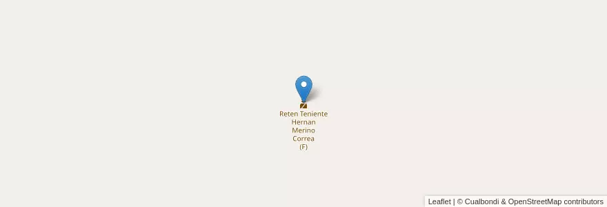 Mapa de ubicacion de Reten Teniente Hernan Merino Correa (F) en منطقه ماژلان و جنوبگان شیلی.