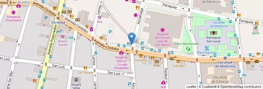 Mapa de ubicacion de Rex, Balvanera en آرژانتین, Ciudad Autónoma De Buenos Aires, Buenos Aires.