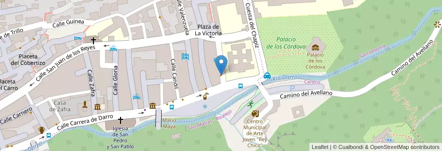 Mapa de ubicacion de Rey Chico en إسبانيا, أندلوسيا, غرناطة, Comarca De La Vega De Granada, Granada.