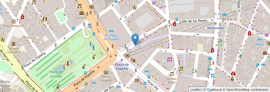 Mapa de ubicacion de REYES, CALLE, DE LOS,23 en Sepanyol, Comunidad De Madrid, Comunidad De Madrid, Área Metropolitana De Madrid Y Corredor Del Henares, Madrid.