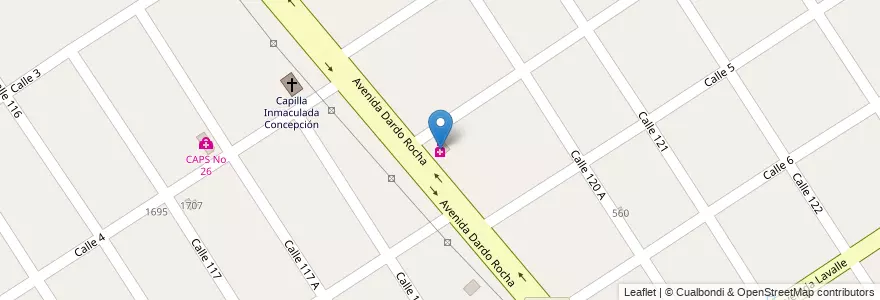 Mapa de ubicacion de Rimoli en Argentinië, Buenos Aires, Partido De Berazategui, Berazategui.