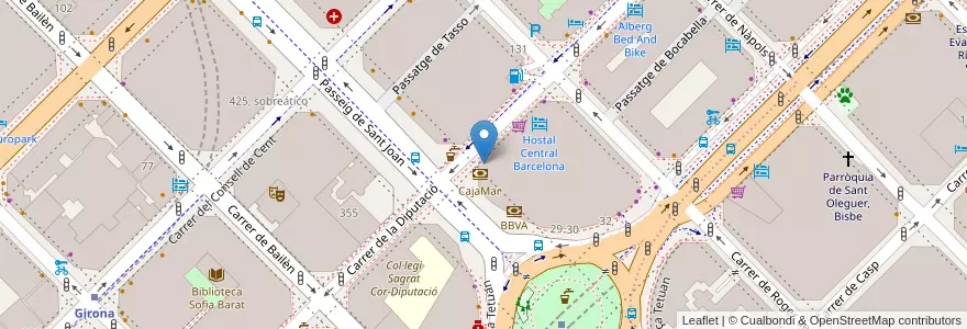 Mapa de ubicacion de R.M. Janer en Испания, Каталония, Барселона, Барселонес, Барселона.