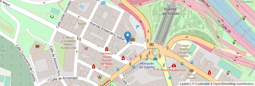 Mapa de ubicacion de Roberangelo Pub Irlandés en 西班牙, Comunidad De Madrid, Comunidad De Madrid, Área Metropolitana De Madrid Y Corredor Del Henares, Madrid.