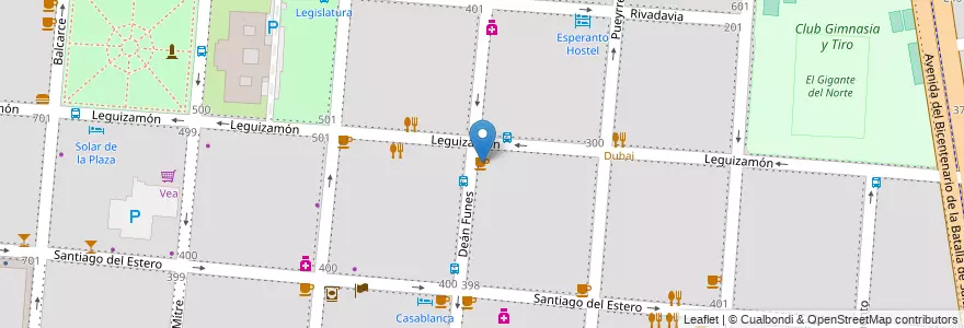 Mapa de ubicacion de Rocío en 阿根廷, Salta, Capital, Municipio De Salta, Salta.