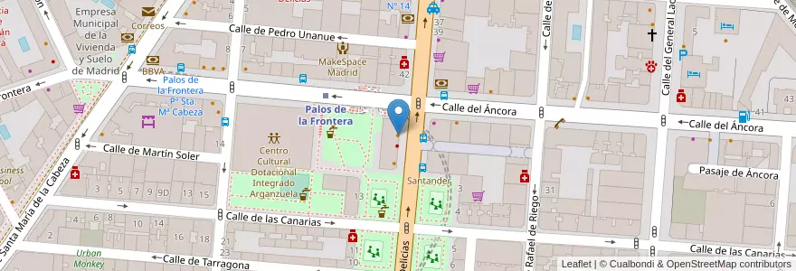 Mapa de ubicacion de Rodilla en Spanje, Comunidad De Madrid, Comunidad De Madrid, Área Metropolitana De Madrid Y Corredor Del Henares, Madrid.
