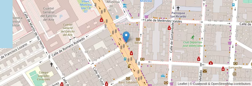 Mapa de ubicacion de Rodilla en İspanya, Comunidad De Madrid, Comunidad De Madrid, Área Metropolitana De Madrid Y Corredor Del Henares, Madrid.