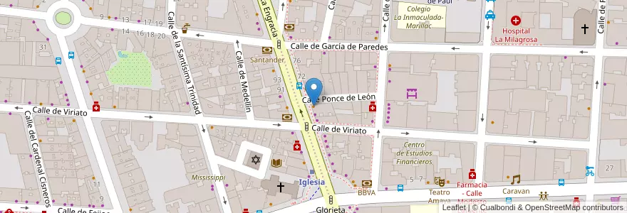 Mapa de ubicacion de Roll Station en Spain, Community Of Madrid, Community Of Madrid, Área Metropolitana De Madrid Y Corredor Del Henares, Madrid.