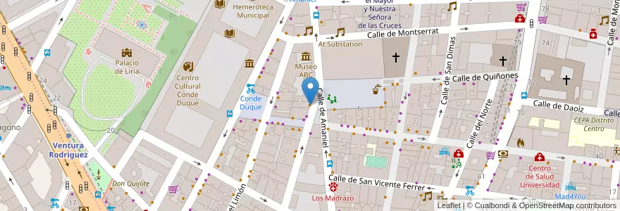 Mapa de ubicacion de Roll en Испания, Мадрид, Мадрид, Área Metropolitana De Madrid Y Corredor Del Henares, Мадрид.