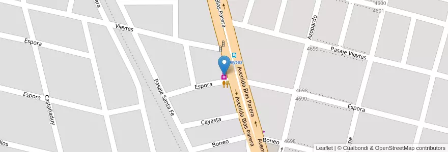 Mapa de ubicacion de Romano en Argentinien, Santa Fe, Departamento La Capital, Santa Fe Capital, Santa Fe.