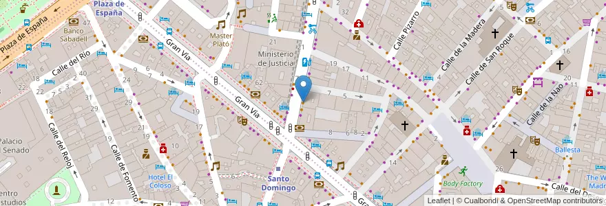 Mapa de ubicacion de Rong Hua en スペイン, マドリード州, Comunidad De Madrid, Área Metropolitana De Madrid Y Corredor Del Henares, Madrid.