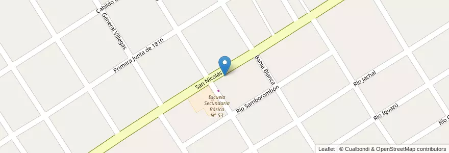 Mapa de ubicacion de rosalio y sanicola en Argentina, Buenos Aires, Partido De Florencio Varela, Villa Vatteone.