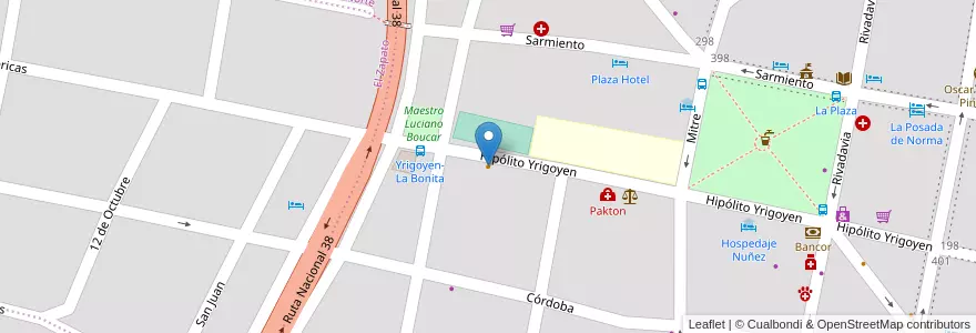 Mapa de ubicacion de Rotisería El Koreano en آرژانتین, Córdoba, Departamento Punilla, Pedanía Dolores, Municipio De Capilla Del Monte, Capilla Del Monte.