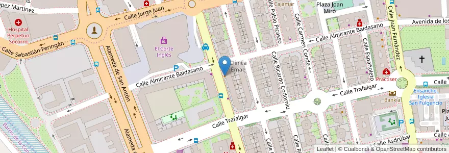 Mapa de ubicacion de Route 66 en スペイン, ムルシア州, ムルシア州, Campo De Cartagena Y Mar Menor, Cartagena.