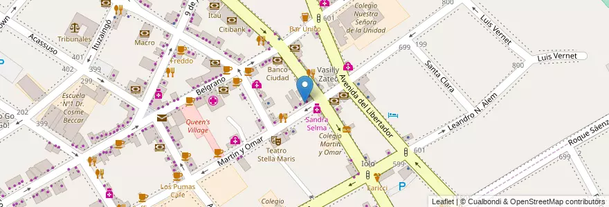 Mapa de ubicacion de Royal Canin en Arjantin, Buenos Aires, Partido De San Isidro, San Isidro.