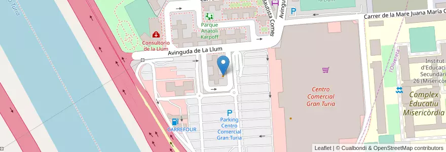 Mapa de ubicacion de Rstaurante Pata Negra en Spanien, Valencianische Gemeinschaft, Valencia, Comarca De València, Xirivella, Valencia.