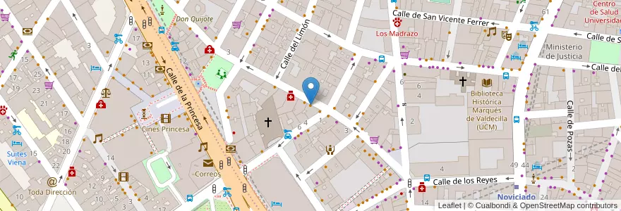 Mapa de ubicacion de Rte. Bar Mundi en Испания, Мадрид, Мадрид, Área Metropolitana De Madrid Y Corredor Del Henares, Мадрид.