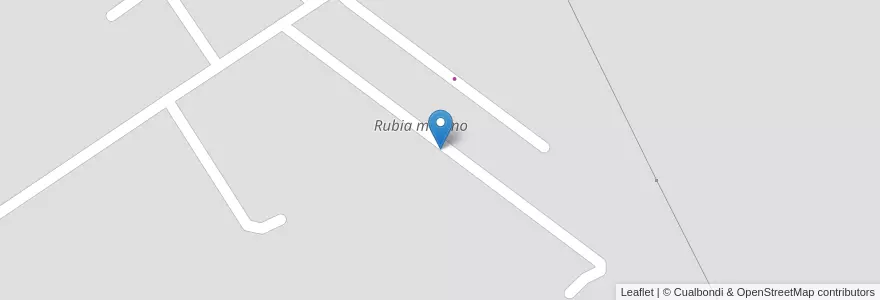 Mapa de ubicacion de Rubia moreno en الأرجنتين, Santiago Del Estero, Departamento Banda.