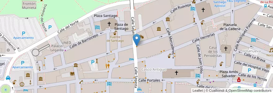 Mapa de ubicacion de Rumore en Испания, Риоха, Риоха, Логронья.