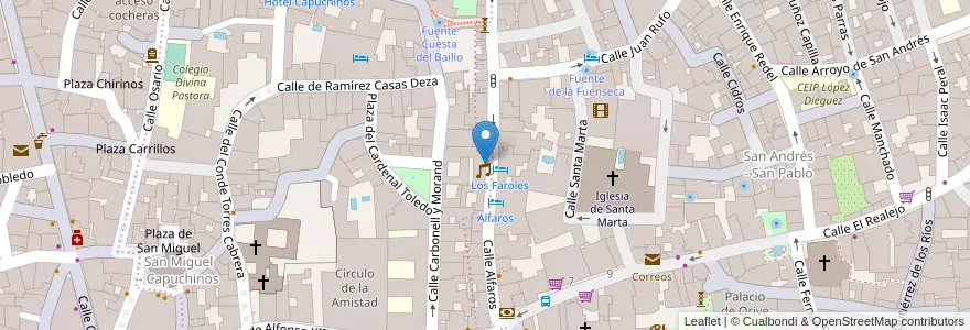 Mapa de ubicacion de Rush Club en اسپانیا, Andalucía, Córdoba, Córdoba.