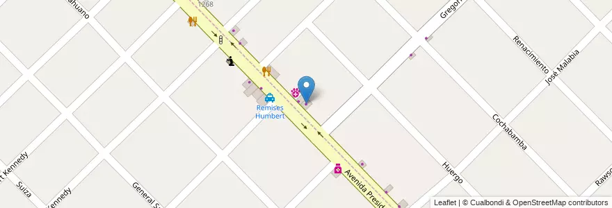 Mapa de ubicacion de S910 Expression en Arjantin, Buenos Aires, Partido De Malvinas Argentinas, Los Polvorines.