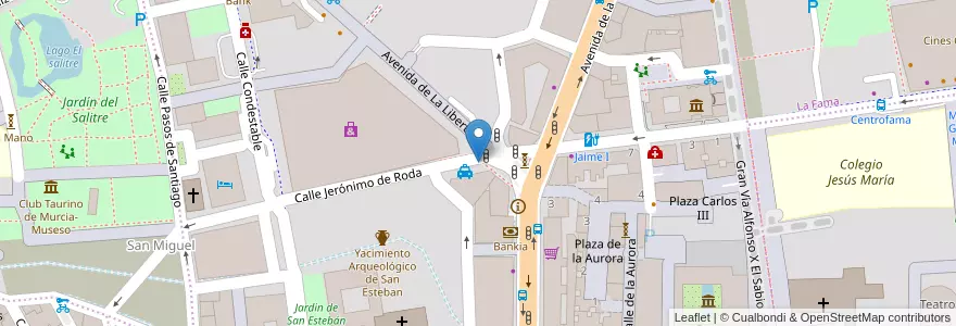 Mapa de ubicacion de Sabadell en スペイン, ムルシア州, ムルシア州, Área Metropolitana De Murcia, Murcia.