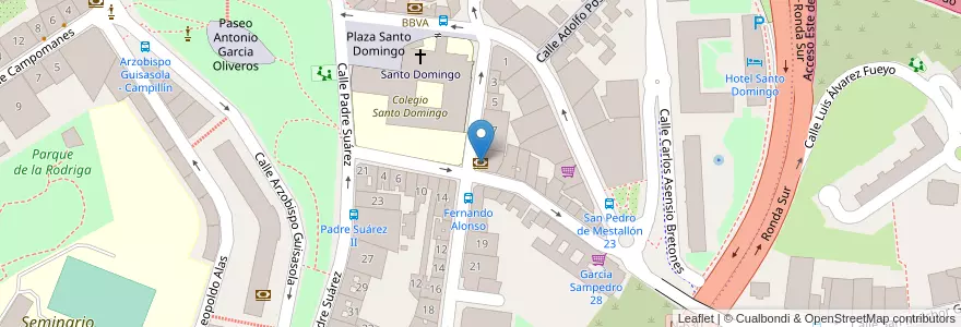 Mapa de ubicacion de SabadellHerrero en Spanje, Asturië, Asturië, Oviedo.