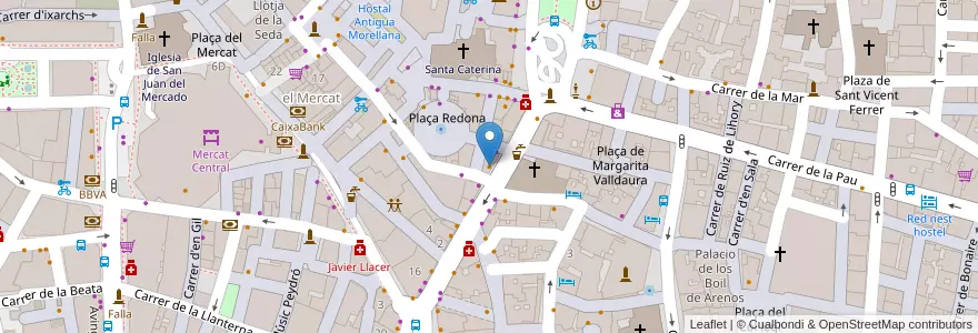 Mapa de ubicacion de Sagardi en Espanha, Comunidade Valenciana, València / Valencia, Comarca De València, València.