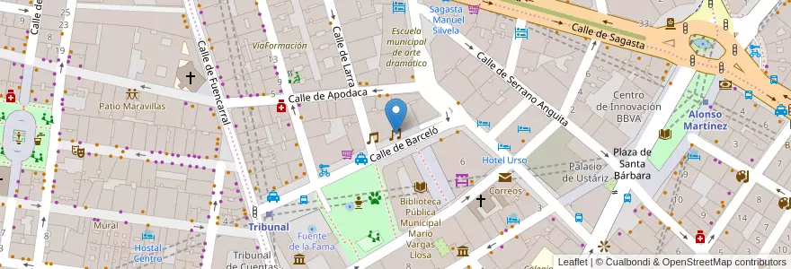 Mapa de ubicacion de Sala But en Spain, Community Of Madrid, Community Of Madrid, Área Metropolitana De Madrid Y Corredor Del Henares, Madrid.