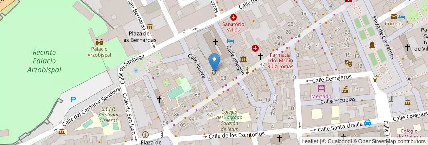 Mapa de ubicacion de Sala de exposiciones La Fabrica del Humor en إسبانيا, منطقة مدريد, منطقة مدريد, Área Metropolitana De Madrid Y Corredor Del Henares, القلعة الحجارة.