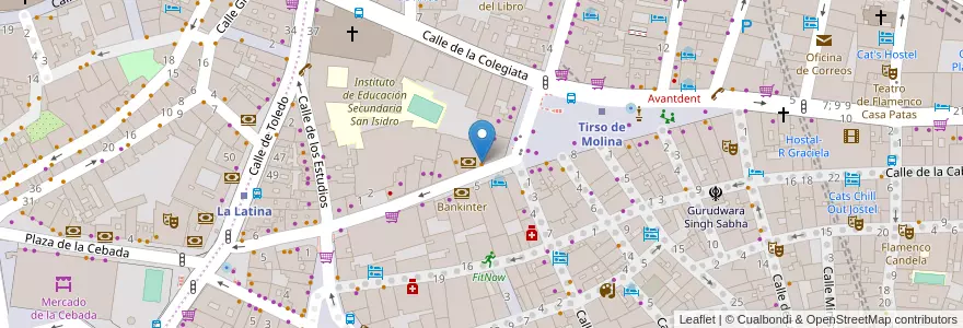 Mapa de ubicacion de Sala Equis en Sepanyol, Comunidad De Madrid, Comunidad De Madrid, Área Metropolitana De Madrid Y Corredor Del Henares, Madrid.
