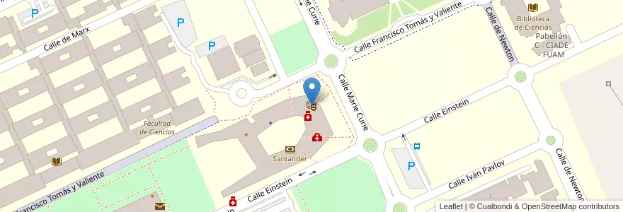 Mapa de ubicacion de Sala polivalente en Испания, Мадрид, Мадрид, Área Metropolitana De Madrid Y Corredor Del Henares, Мадрид.