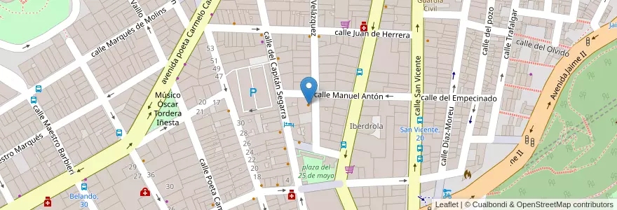 Mapa de ubicacion de Sala Stereo en Испания, Валенсия, Аликанте, Алаканти, Аликанте.