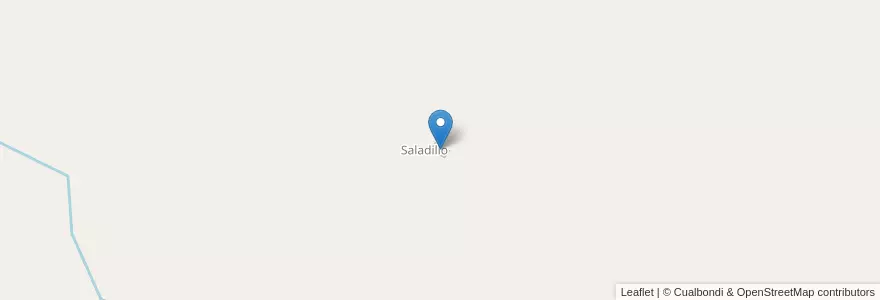 Mapa de ubicacion de Saladillo en アルゼンチン, トゥクマン州, Departamento Chicligasta, Municipio De Alpachiri Y El Molino.