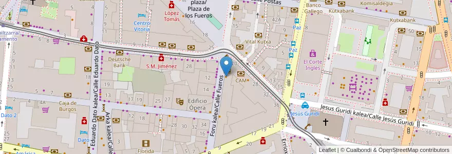 Mapa de ubicacion de Salburua en 西班牙, 巴斯克, Araba/Álava, Gasteizko Kuadrilla/Cuadrilla De Vitoria, Vitoria-Gasteiz.