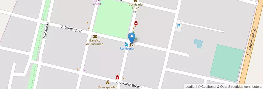 Mapa de ubicacion de Salón de fiesta SOLANO en Argentinië, Tucumán, Departamento Lules, Municipio De Lules, San Isidro De Lules.