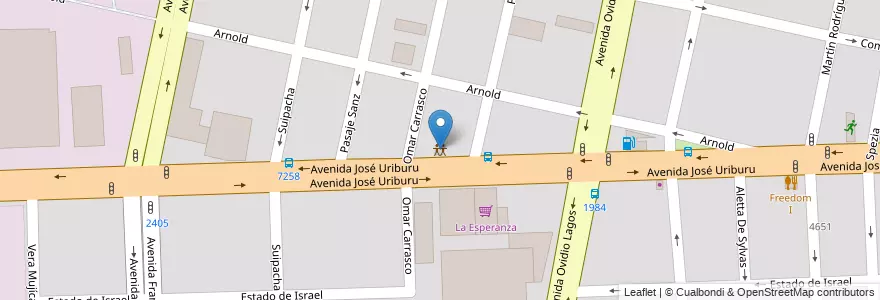 Mapa de ubicacion de Salón de Fiestas Tweety en الأرجنتين, سانتا في, Departamento Rosario, Municipio De Rosario, روساريو.