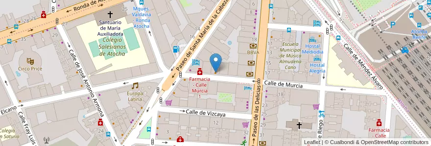 Mapa de ubicacion de Salón de Otoño en إسبانيا, منطقة مدريد, منطقة مدريد, Área Metropolitana De Madrid Y Corredor Del Henares, مدريد.