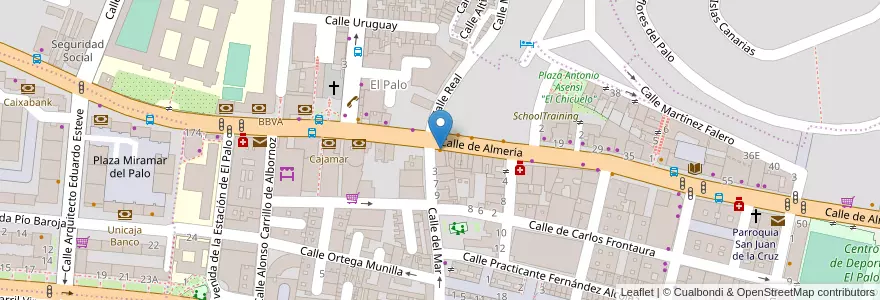 Mapa de ubicacion de Salón Florido en Spagna, Málaga-Costa Del Sol, Málaga.