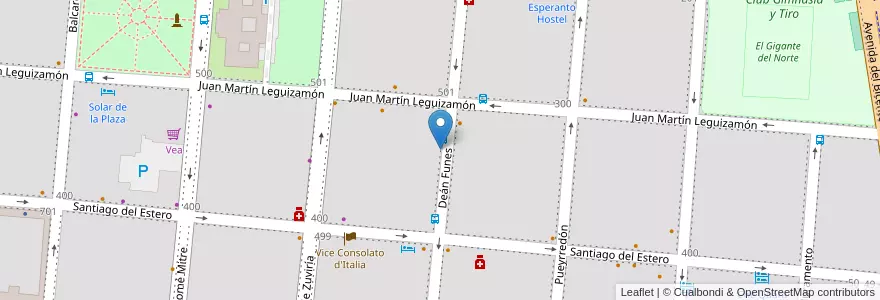 Mapa de ubicacion de San Francisco en آرژانتین, Salta, Capital, Municipio De Salta, Salta.