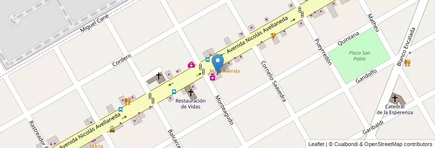 Mapa de ubicacion de San Jose en Arjantin, Buenos Aires, Partido De San Fernando, Victoria.
