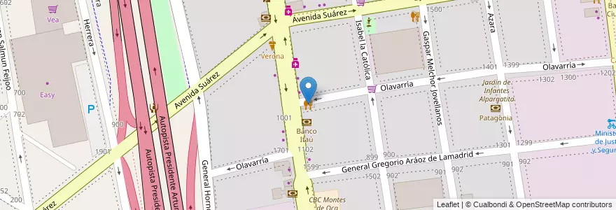 Mapa de ubicacion de San Miguel, Barracas en 阿根廷, Ciudad Autónoma De Buenos Aires, Comuna 4, 布宜诺斯艾利斯.