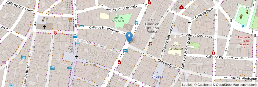 Mapa de ubicacion de San Wich en Испания, Мадрид, Мадрид, Área Metropolitana De Madrid Y Corredor Del Henares, Мадрид.