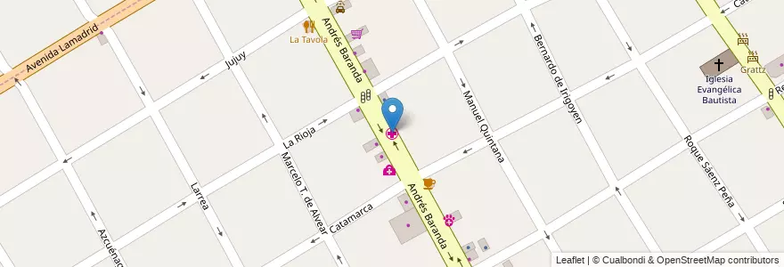 Mapa de ubicacion de Sanatorio Modelo Quilmes en Argentinien, Provinz Buenos Aires, Partido De Quilmes, Quilmes.