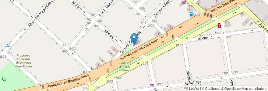 Mapa de ubicacion de Sandro, Villa Luro en Arjantin, Ciudad Autónoma De Buenos Aires, Buenos Aires, Comuna 10.