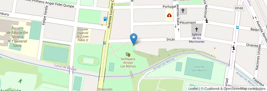 Mapa de ubicacion de sandwicheria El Balcón en Argentinien, Jujuy, Departamento Palpalá, Municipio De Palpalá.