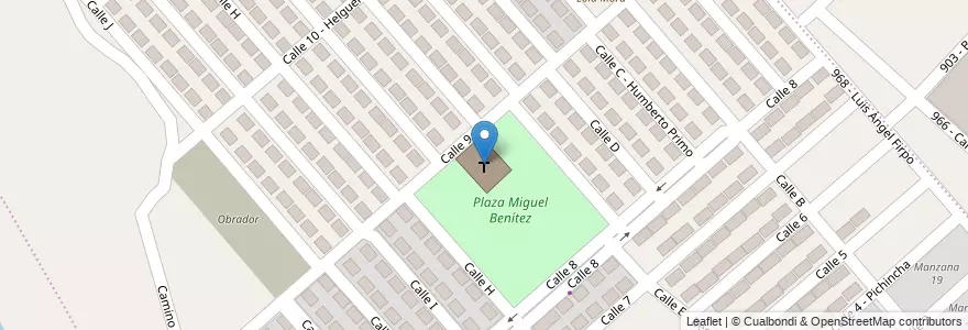 Mapa de ubicacion de Santa Rosa de Lima en آرژانتین, استان بوئنوس آیرس, Partido De Tres De Febrero, Pablo Podestá.