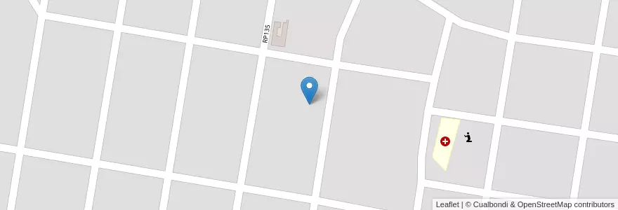 Mapa de ubicacion de Santa Victoria Este en الأرجنتين, Salta, Rivadavia, Municipio De Santa Victoria Este.